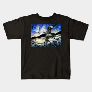 Riverhawks- Common Nighthawks Kids T-Shirt